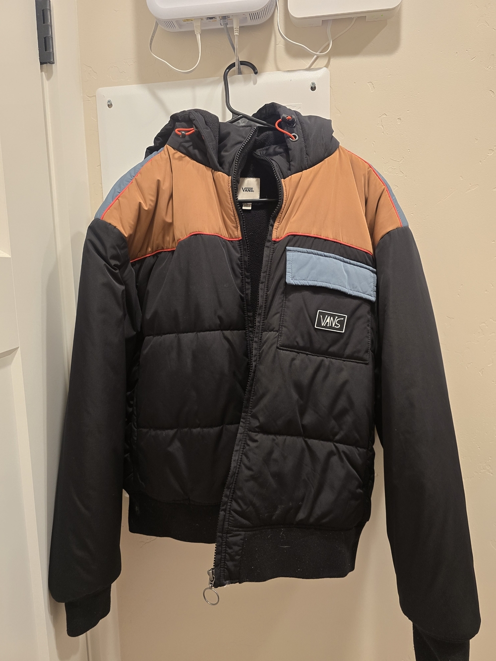 Vans Color Block Puffer Jacket